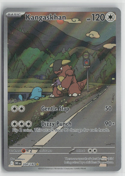 Kangaskhan - Illustration Rare Holo DRI 204/182 NM