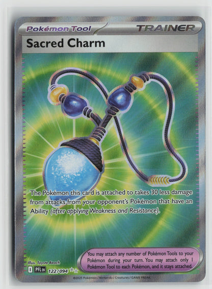 Sacred Charm - Ultra Rare Holo PFL 122/094 NM