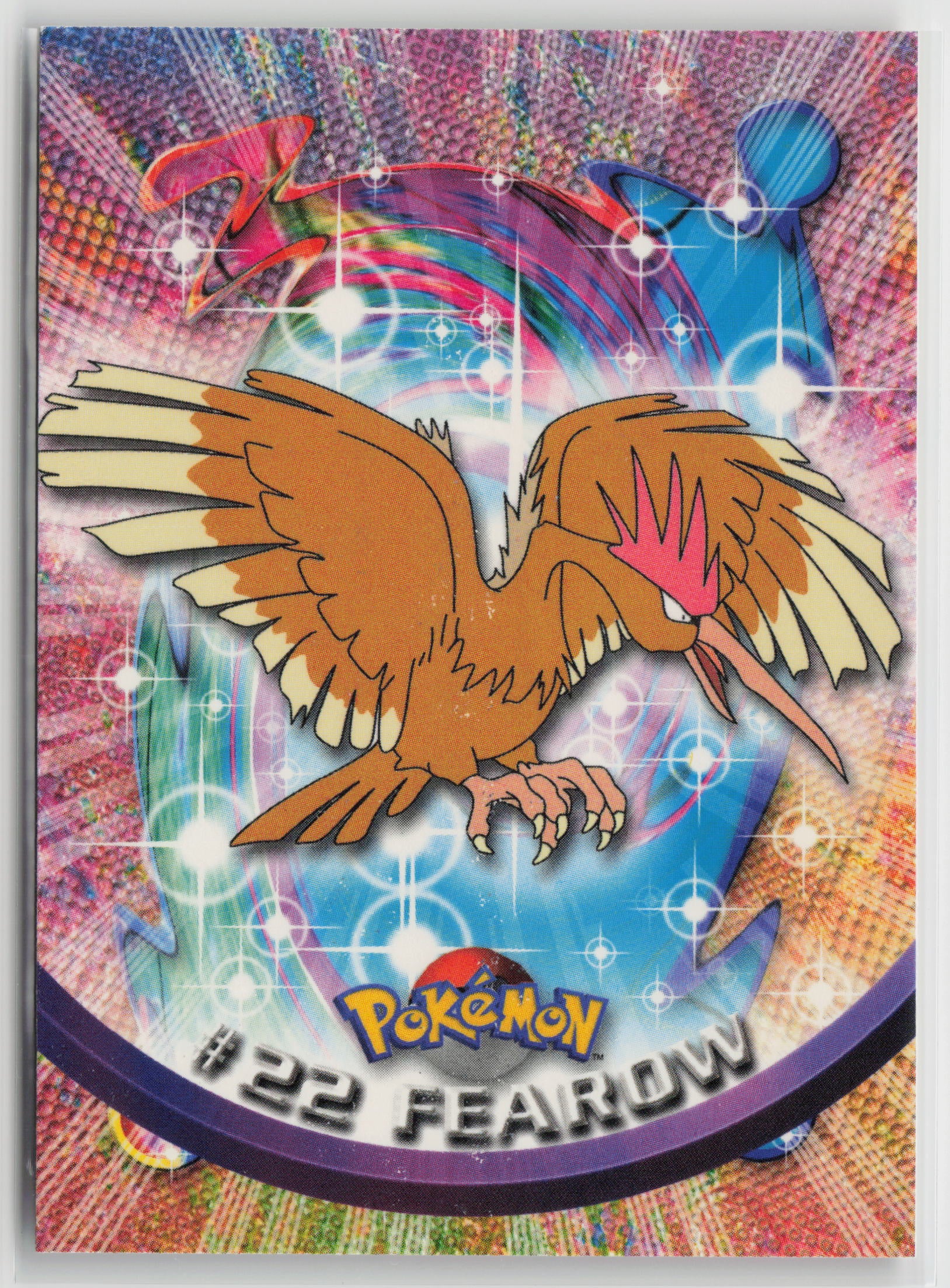 Fearow #22 Topps TV Animation Series 1999 Non-Holo NM