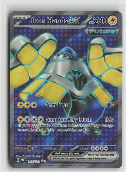 Iron Hands ex - Ultra Rare Holo PAR 223/182 NM
