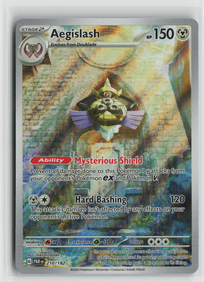 Aegislash - Illustration Rare Holo PAR 210/182 NM