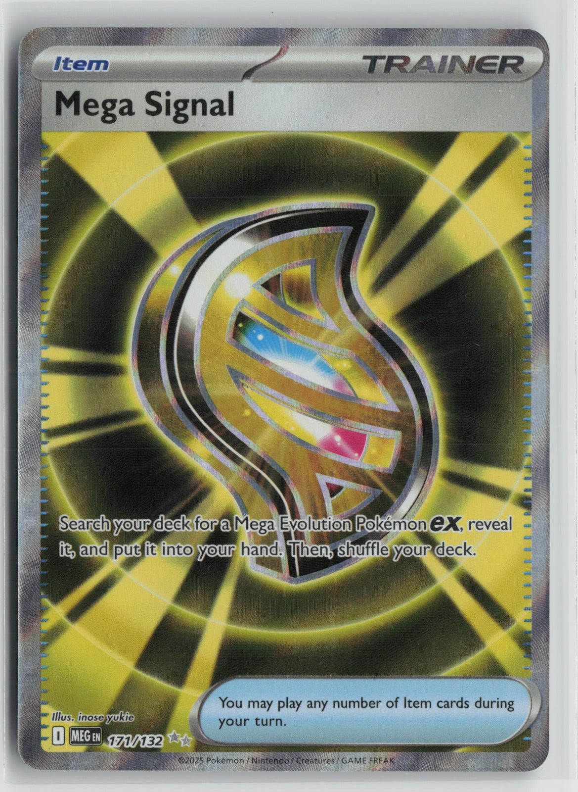 Mega Signal Ultra Rare Holo MEG 171/132 NM
