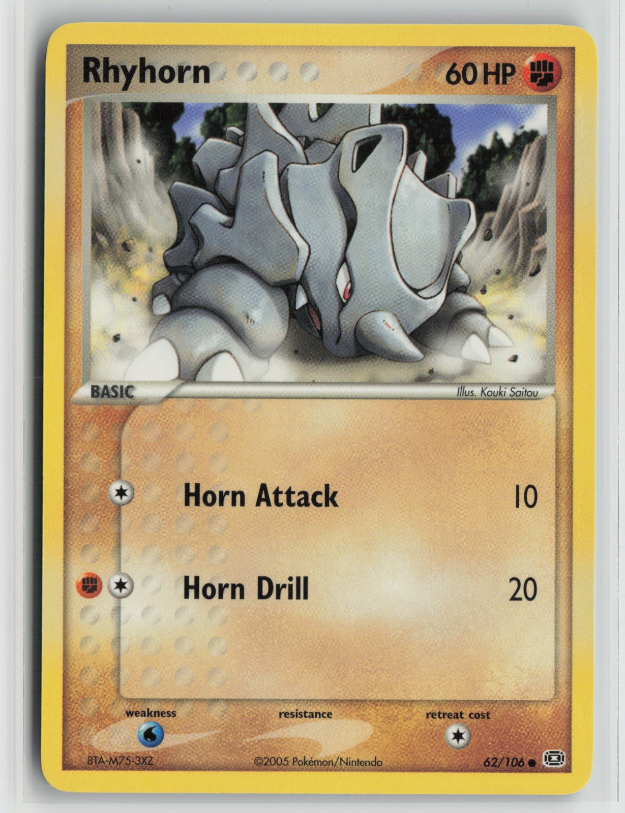 Rhyhorn Common EM 62/106 NM