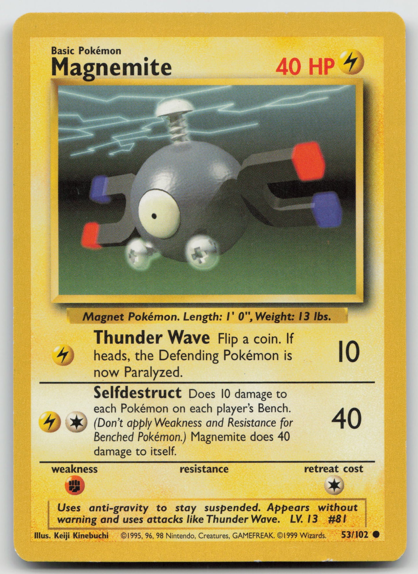 Magnemite Common Normal BS 053/102 MP