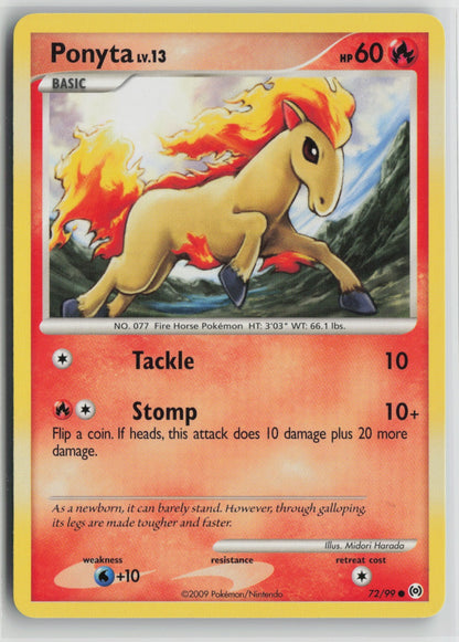 Ponyta (72) Common AR 72/99 NM