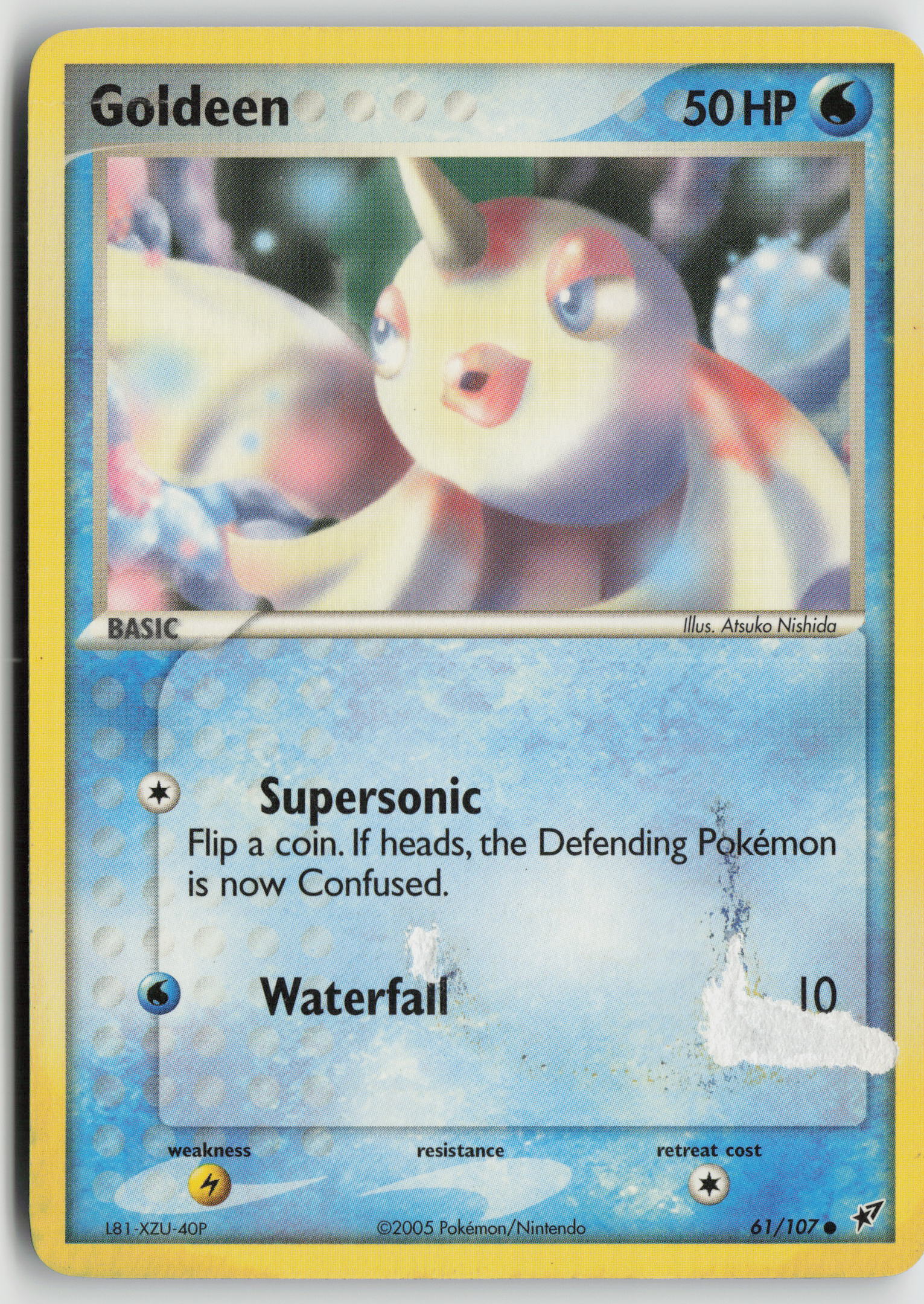Goldeen Common Deoxys 61/107 DMG