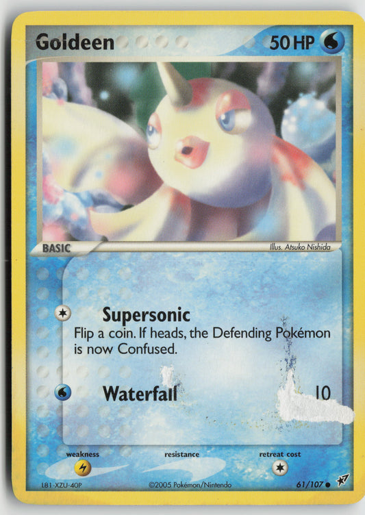 Goldeen Common Deoxys 61/107 DMG