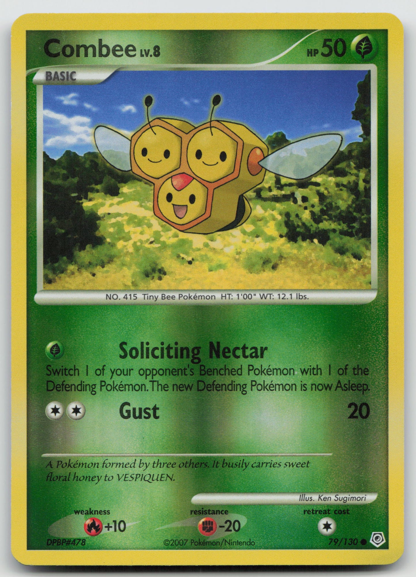 Combee Common Reverse Holo DP 79/130 HP