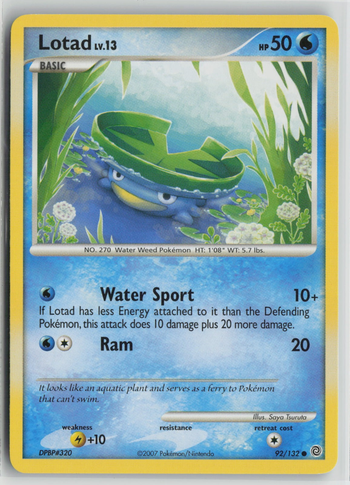 Lotad Common SW 92/132 LP