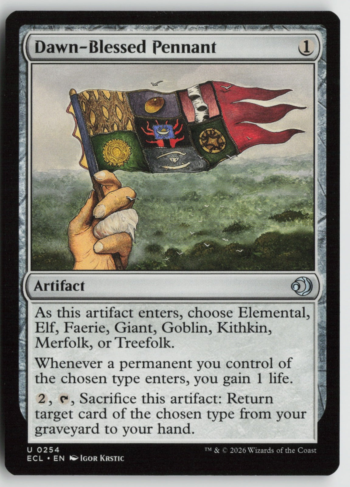 Dawn-Blessed Pennant U ECL 254 NM