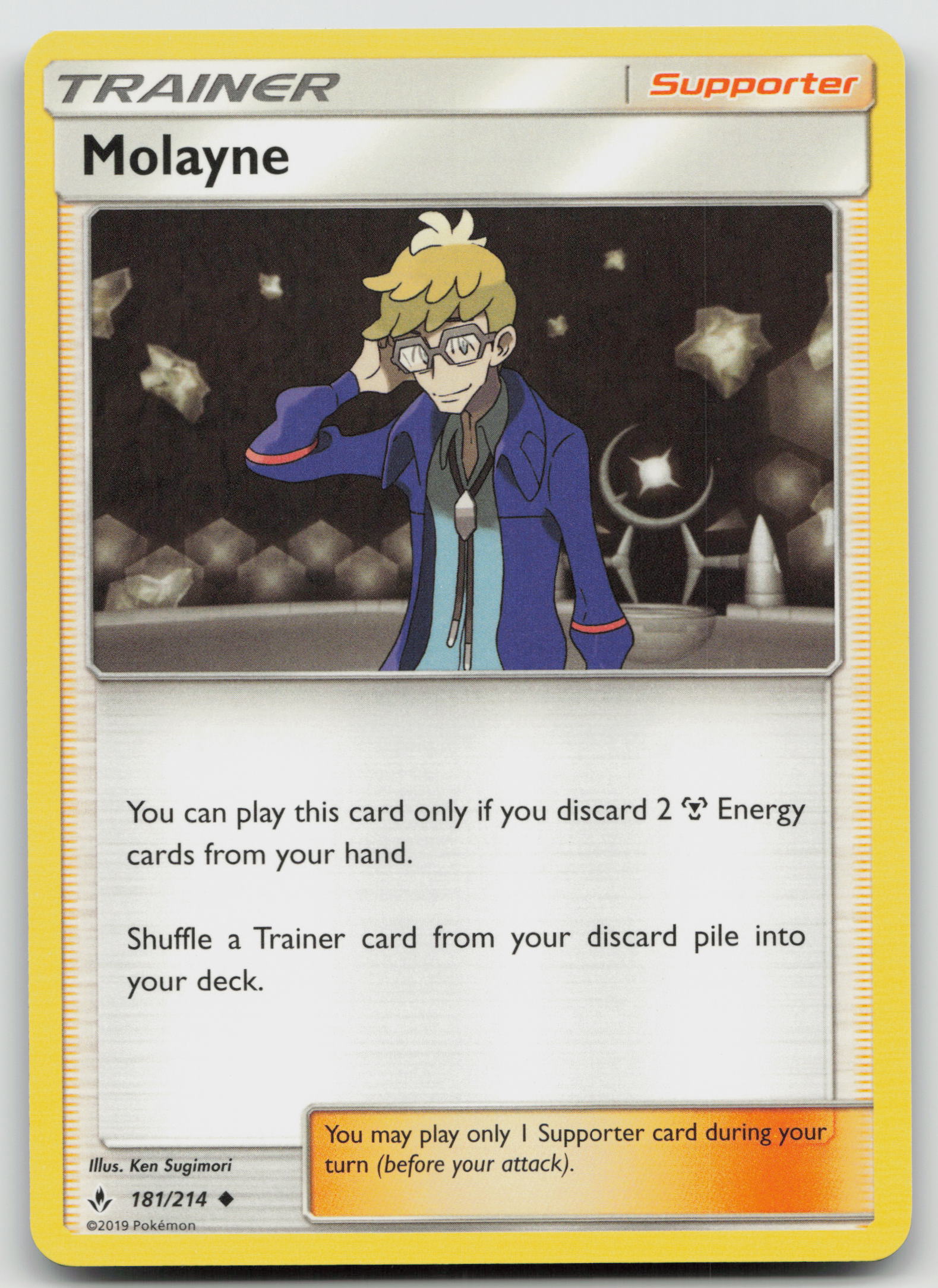 Molayne Uncommon Normal SM10 181/214 NM