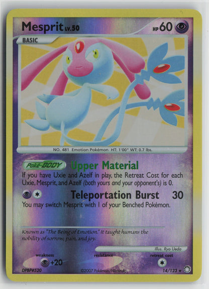 Mesprit Holo Rare Reverse Holo MT 14/123 NM