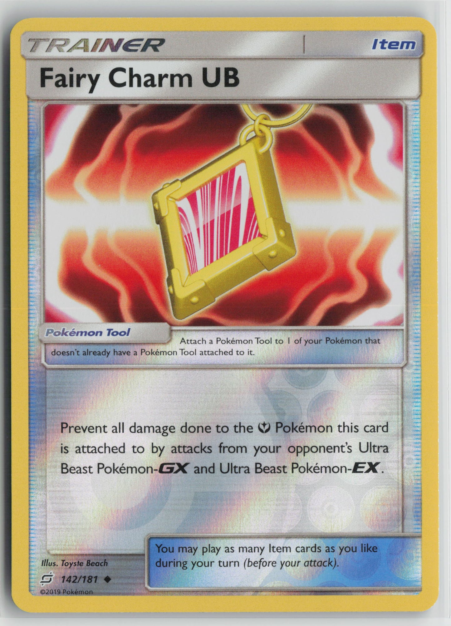 Fairy Charm UB Reverse Uncommon SM - Team Up 142/181 NM
