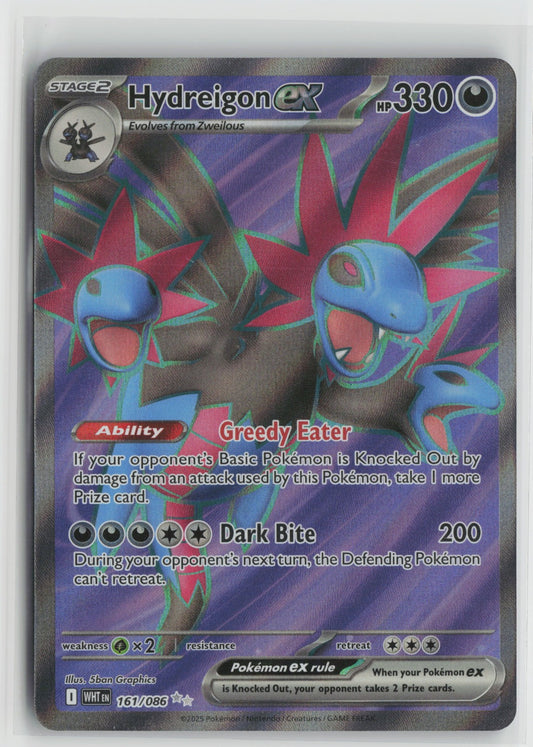 Hydreigon ex - Ultra Rare Holo WHT 161/086 NM