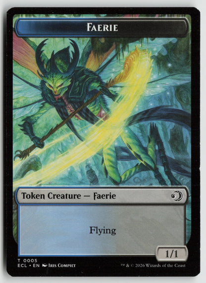 Faerie // Goblin Double-Sided Token T ECL 5 // 6 NM