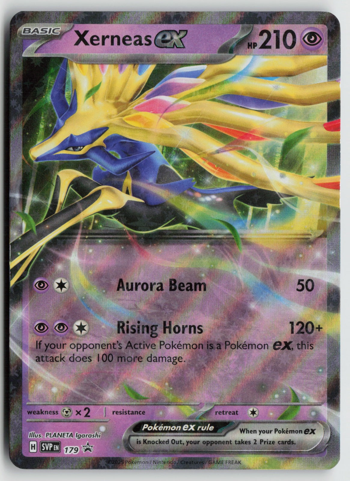 Xerneas ex Promo Holo SVP 179 NM