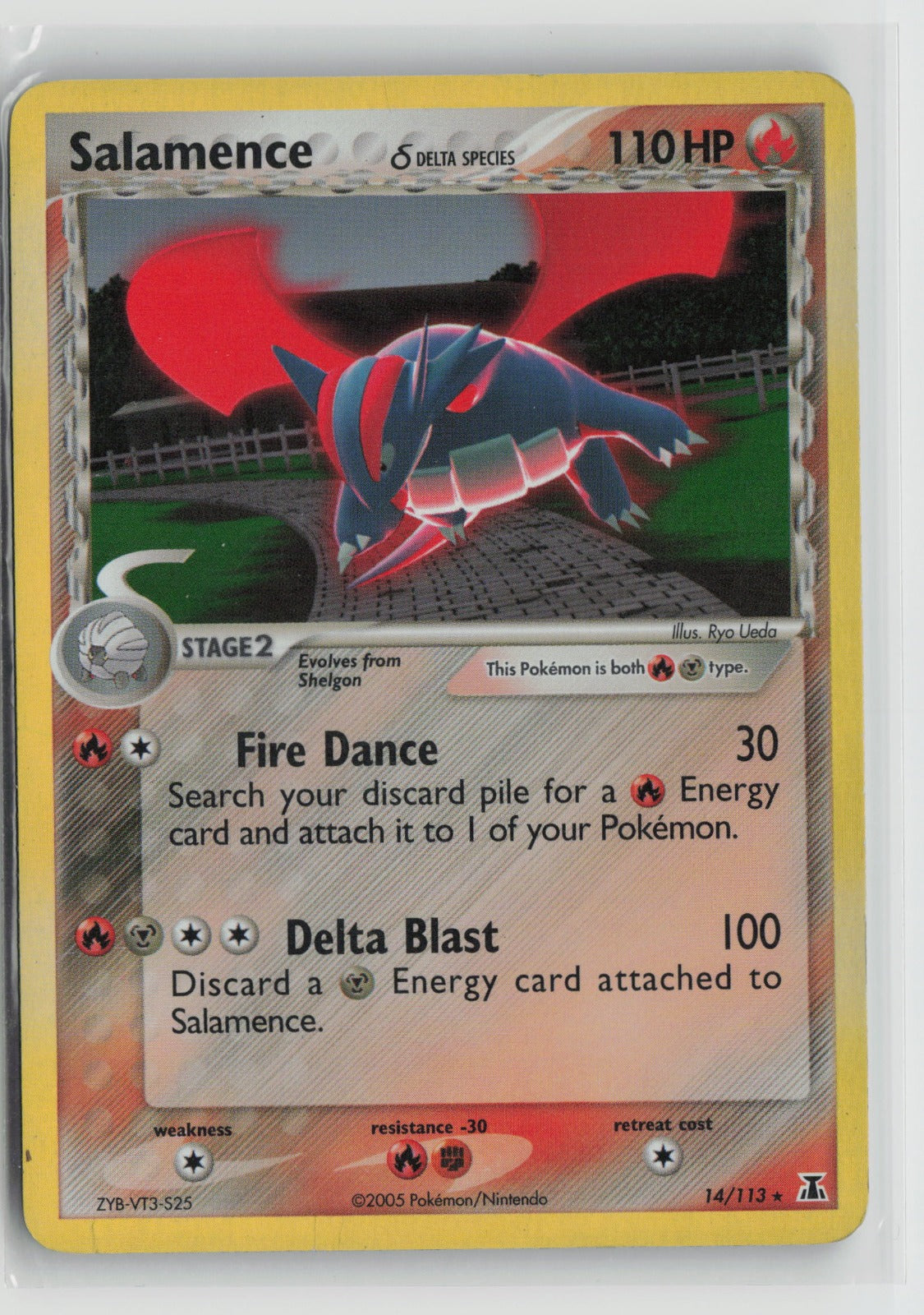 Salamence (Delta Species) Holo Rare DS 14/113 HP
