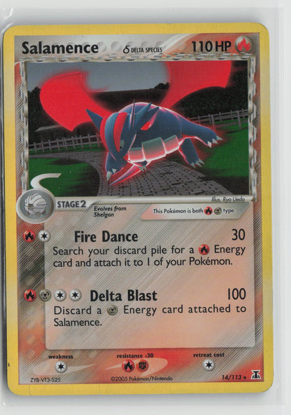 Salamence (Delta Species) Holo Rare DS 14/113 HP