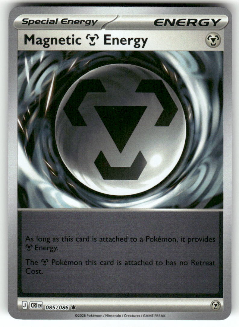 Magnetic M Energy Rare Reverse Holo CRI 085/086 NM