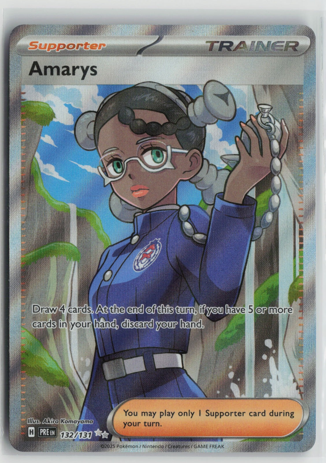 Amarys - Ultra Rare Holo PRE 132/131 NM