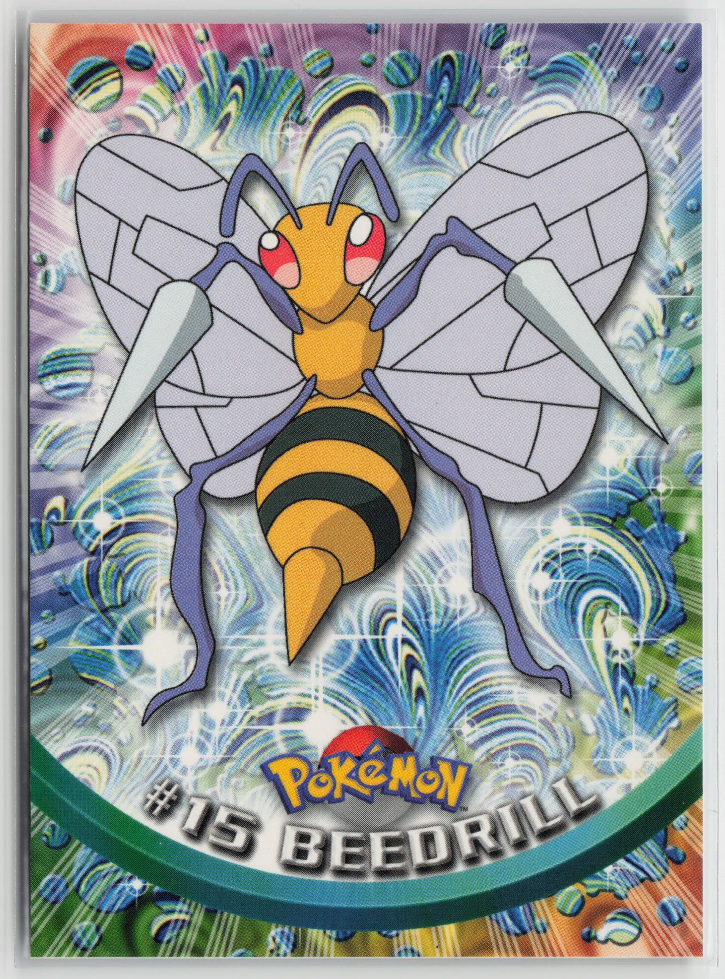 Beedrill #15 Topps TV Animation Series 1999 Non-Holo NM