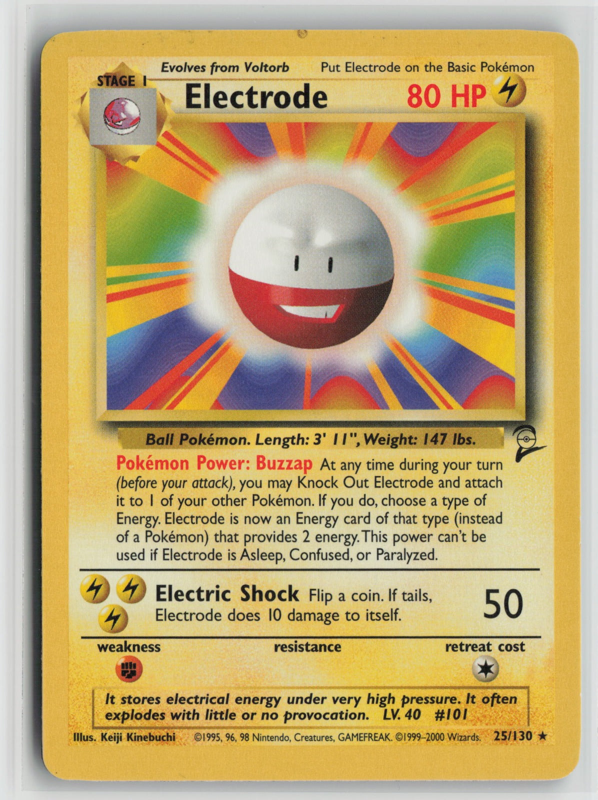 Electrode Rare BS2 025/130 MP