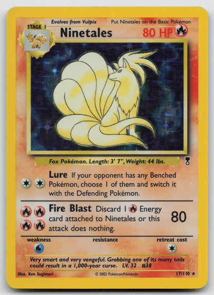 Ninetales Holo Rare Holo LC 017/110 MP
