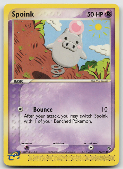 Spoink Common Normal DR 73/97 NM