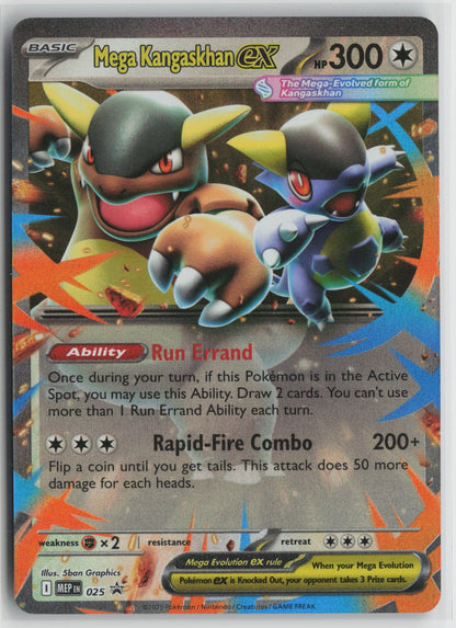 Mega Kangaskhan ex - Promo Holo MEP 025 NM