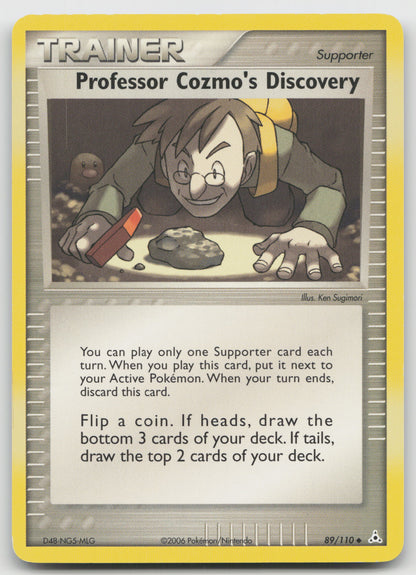 Professor Cozmo's Discovery Uncommon Normal HP 89/110 LP