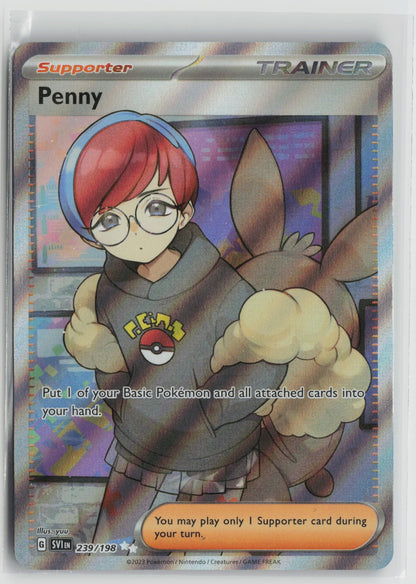 Penny - Ultra Rare Holo SVI 239/198 NM