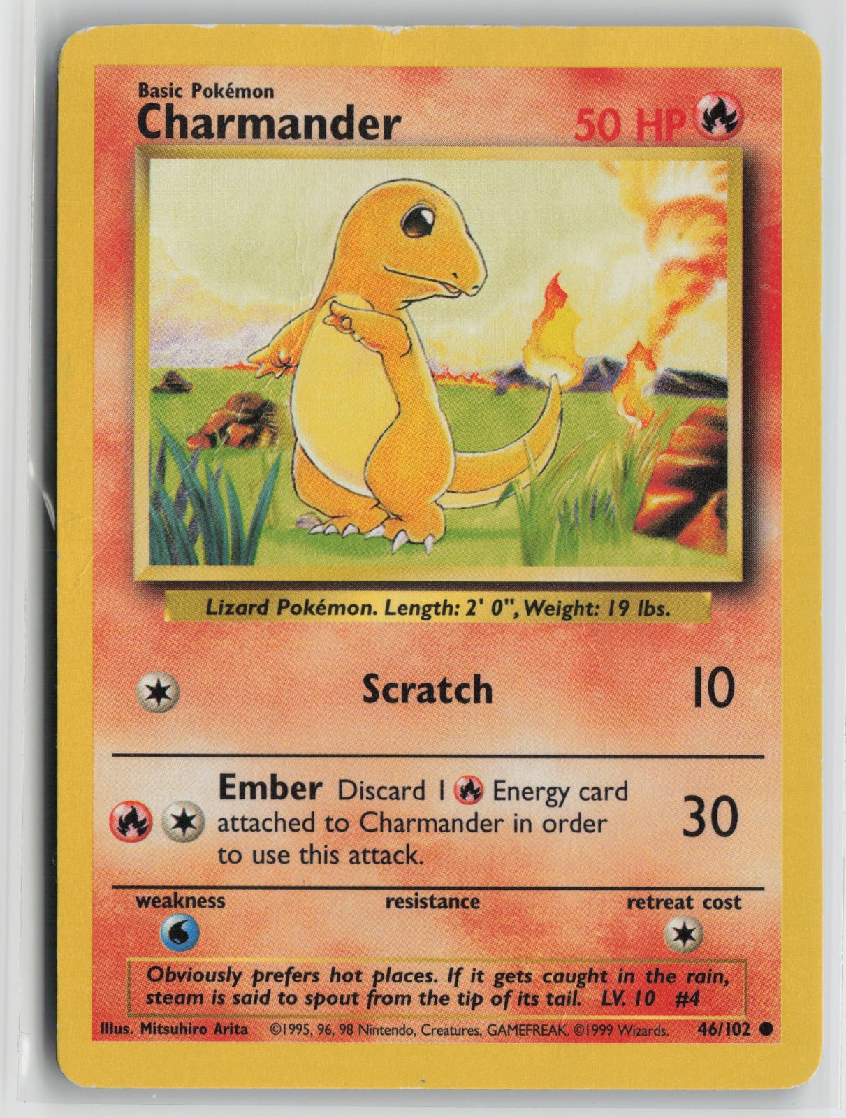 Charmander Common BS 046/102 DMG