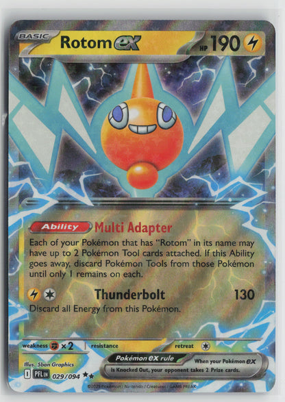 Rotom ex - Double Rare ME02: Phantasmal Flames 029/094 NM-B