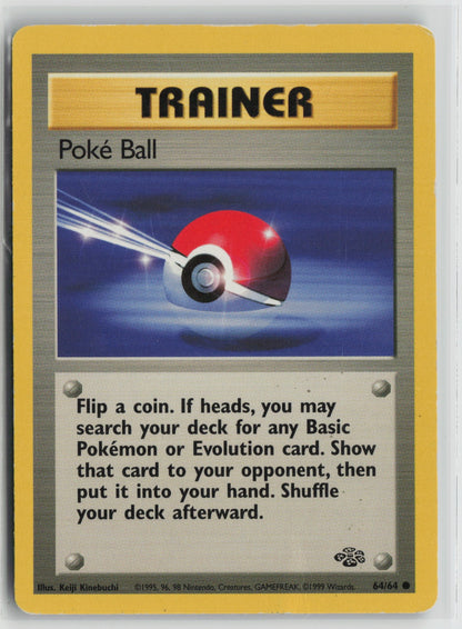 Poke Ball Common Unlimited JU 64/64 HP