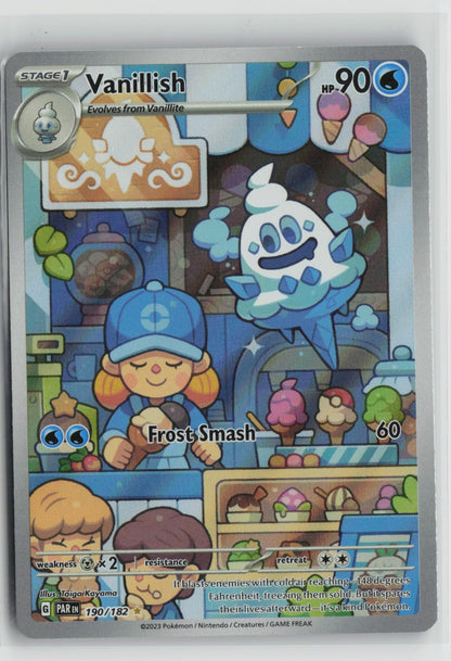 Vanillish - Illustration Rare Holo PAR 190/182 NM