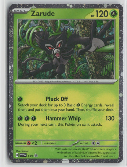 Zarude (Cosmos Holo) Holo Rare SVP 199 NM
