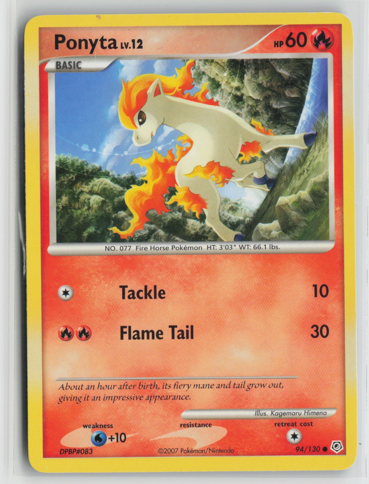 Ponyta Common DP 94/130 HP