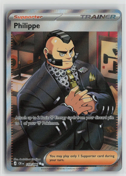 Philippe - Ultra Rare Holo CRI 110/086 NM