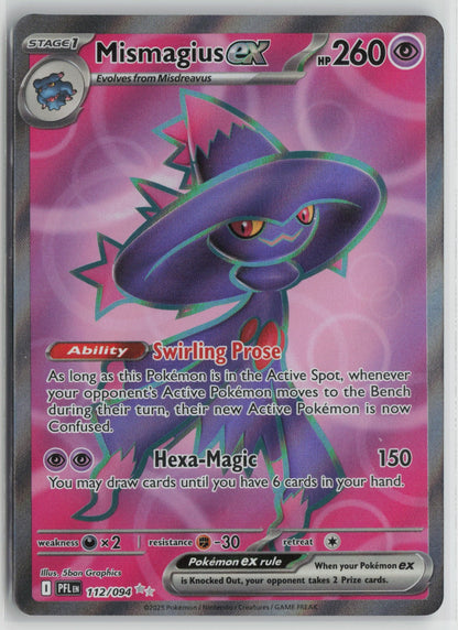 Mismagius ex Ultra Rare Holo PFL 112/094 NM