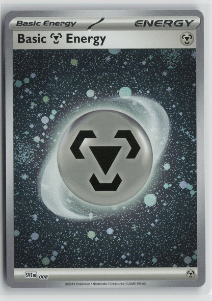 Basic Metal Energy Cosmos Holo Common Holo SVE 008 NM
