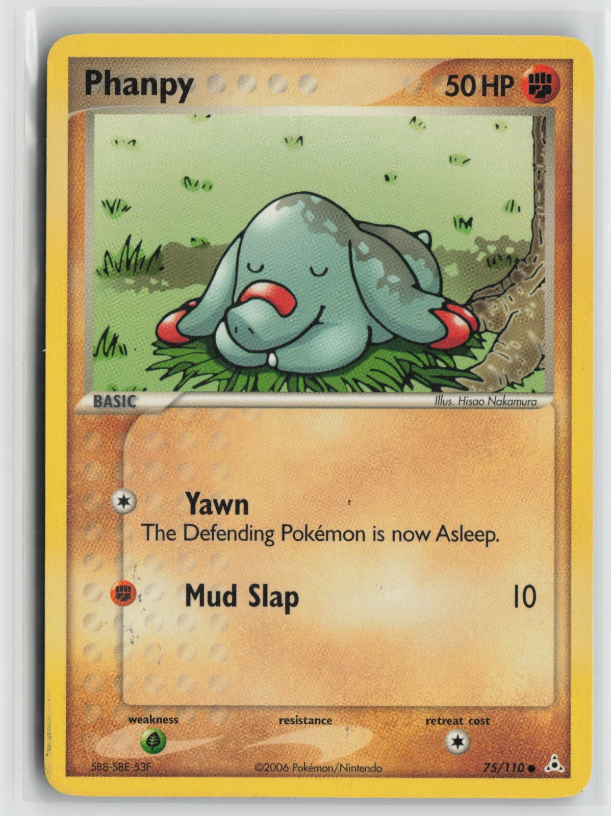 Phanpy Common HP 75/110 DMG