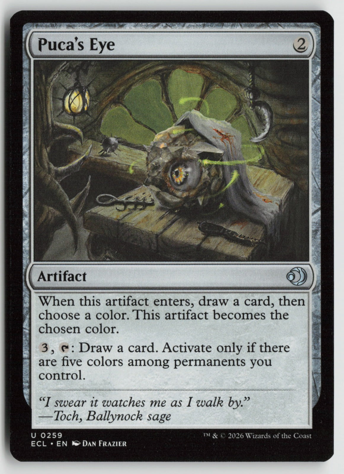 Puca's Eye U ECL 259 NM