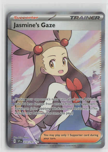 Jasmine's Gaze - Ultra Rare Holo SSP 233/191 NM