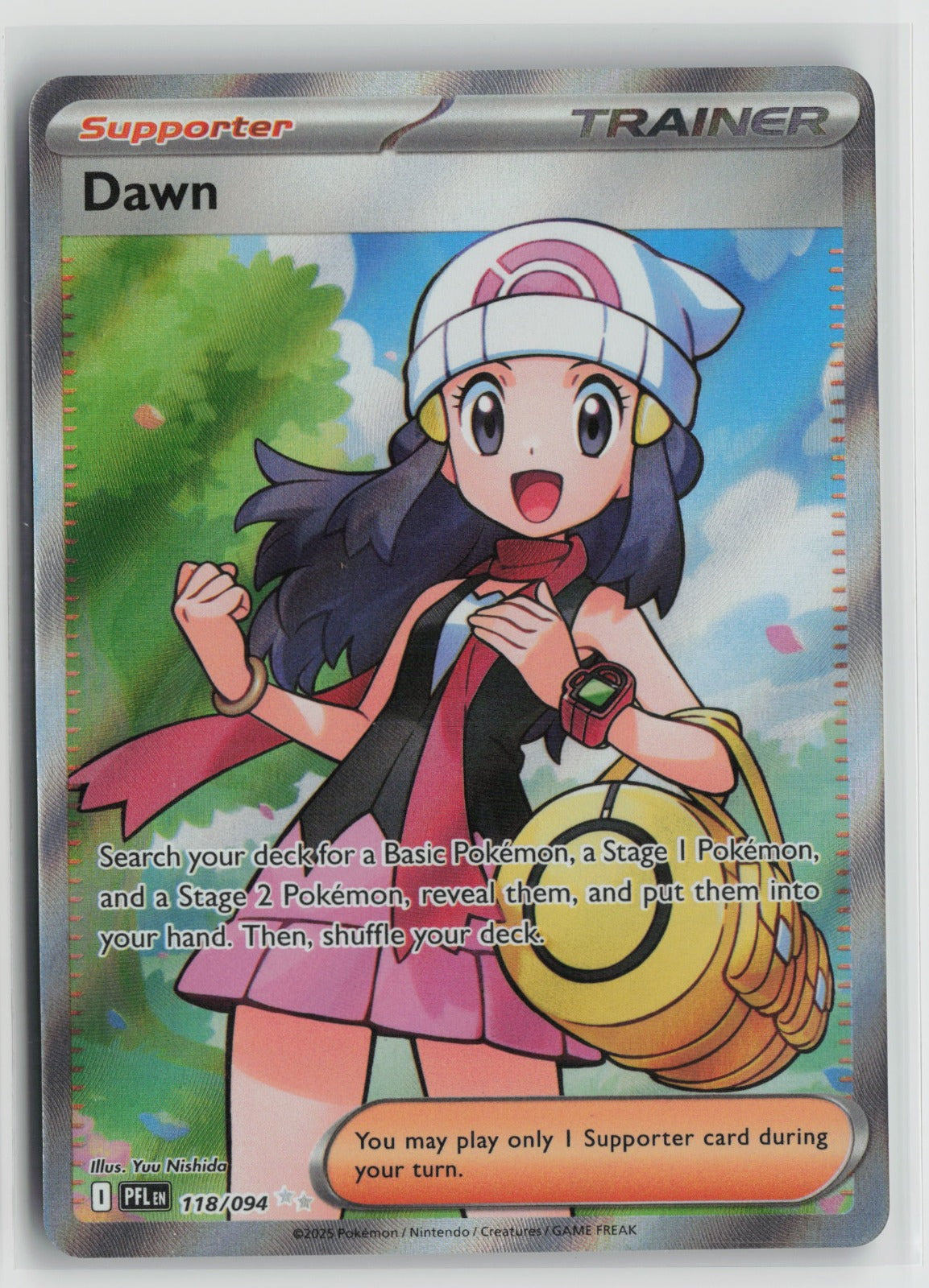 Dawn - Ultra Rare Holo PFL 118/094 NM