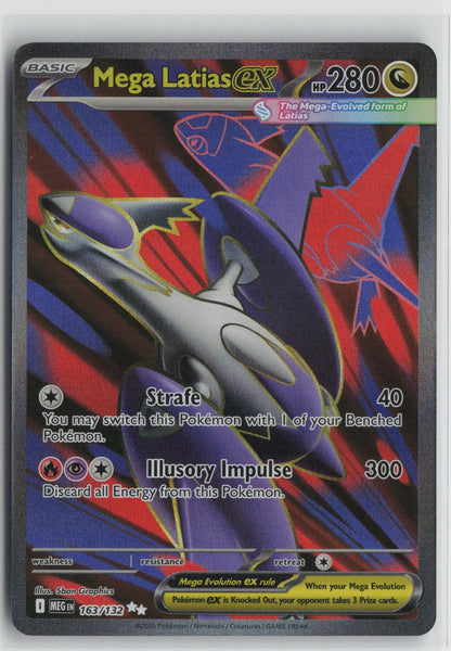 Mega Latias ex Ultra Rare Holo MEG 163/132 NM