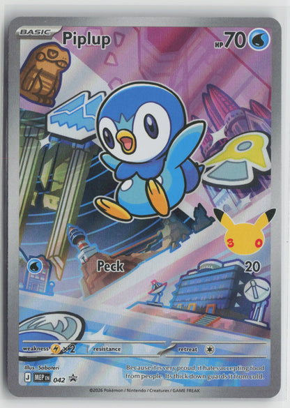 Piplup - Promo Holo MEP 042 NM