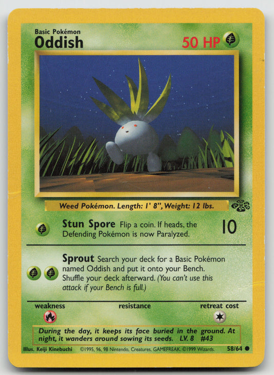 Oddish Common Unlimited JU 58/64 MP