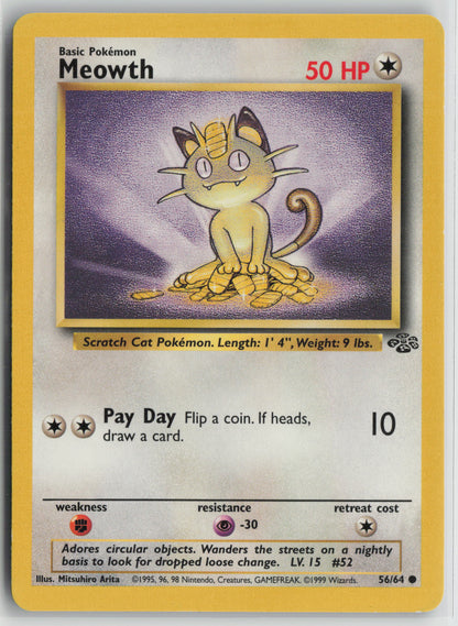 Meowth Common Unlimited JU 56/64 LP