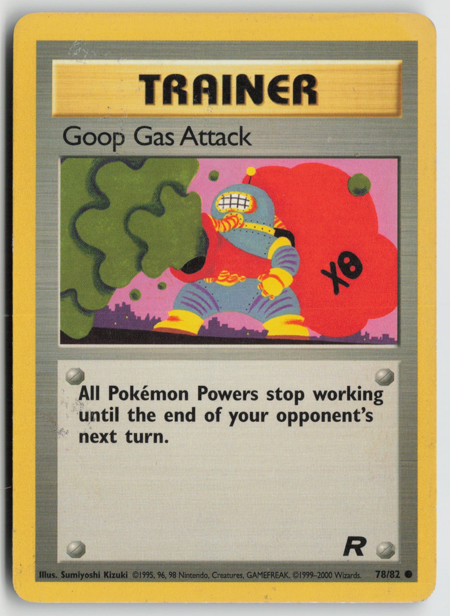 Goop Gas Attack Common Team Rocket 78/82 DMG