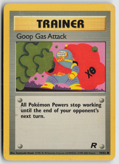 Goop Gas Attack Common Team Rocket 78/82 DMG